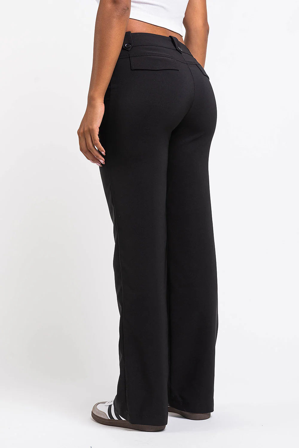 Bonnie 01Low Rette Dressbukser - Black - Image 5