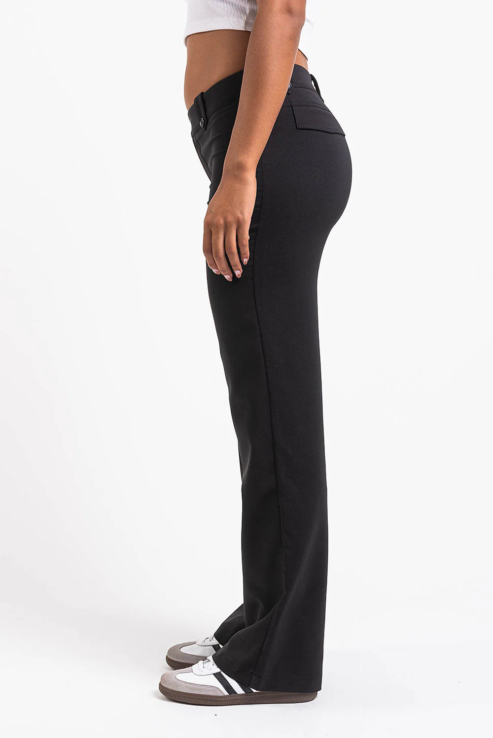 Bonnie 01Low Rette Dressbukser - Black - Image 6