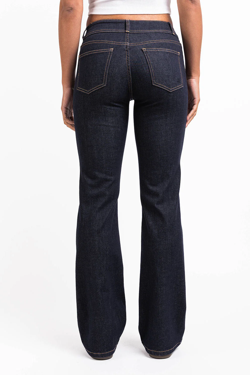 Celine 01Low Bootcut Jeans - Raw Denim - Image 4
