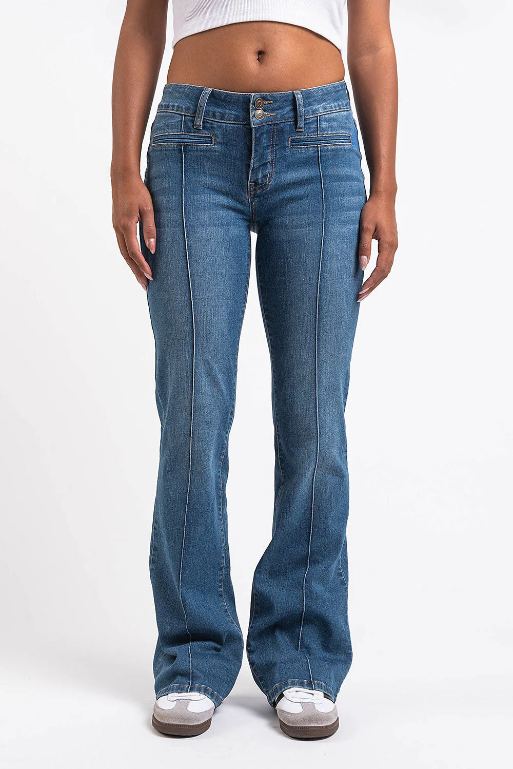 Claire 02Low Bootcut Jeans - Blue - Image 4