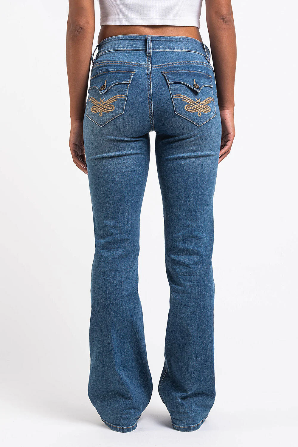 Claire 02Low Bootcut Jeans - Blue - Image 5