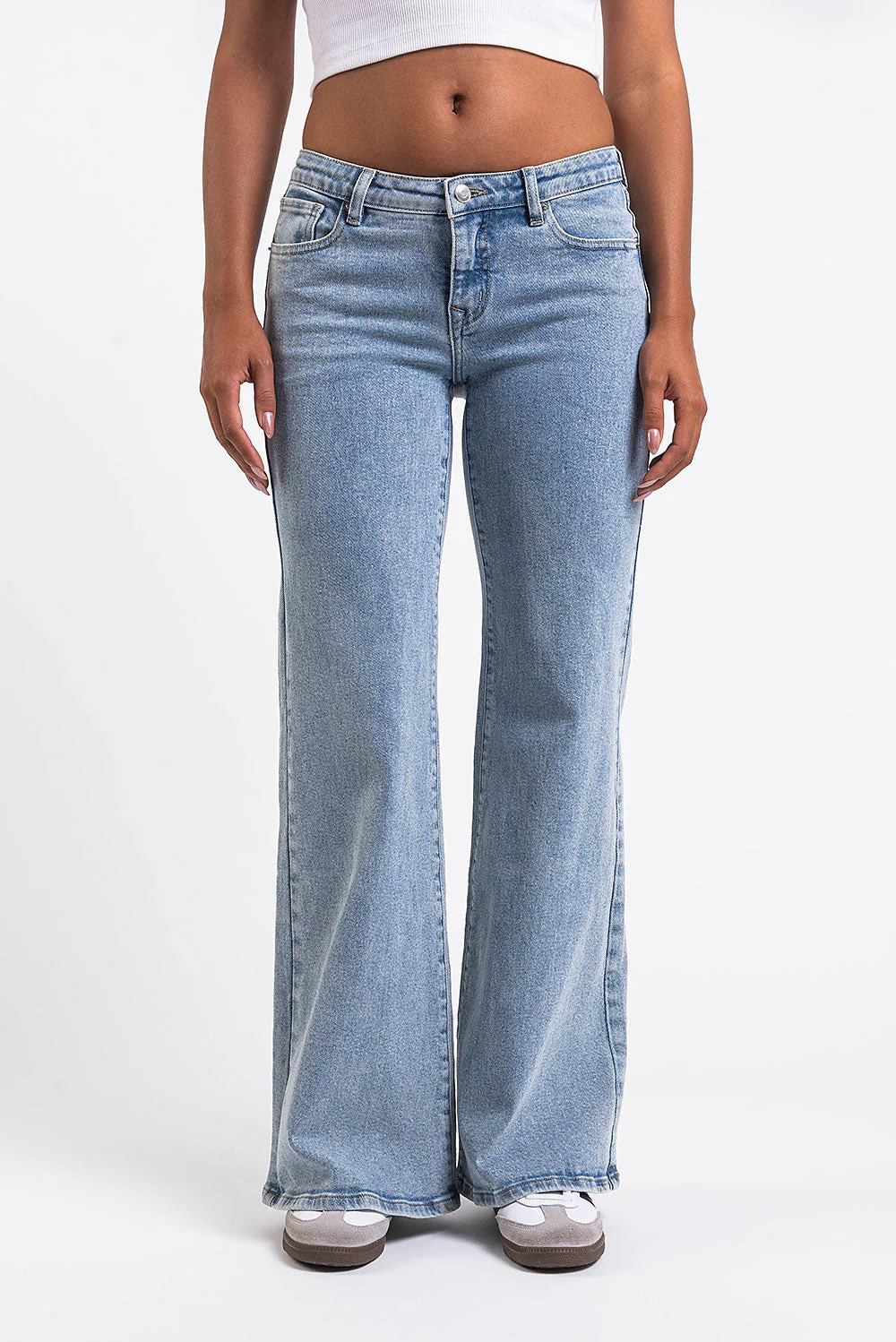 Dina 01Low Vide Jeans - Mid Blue - Image 6