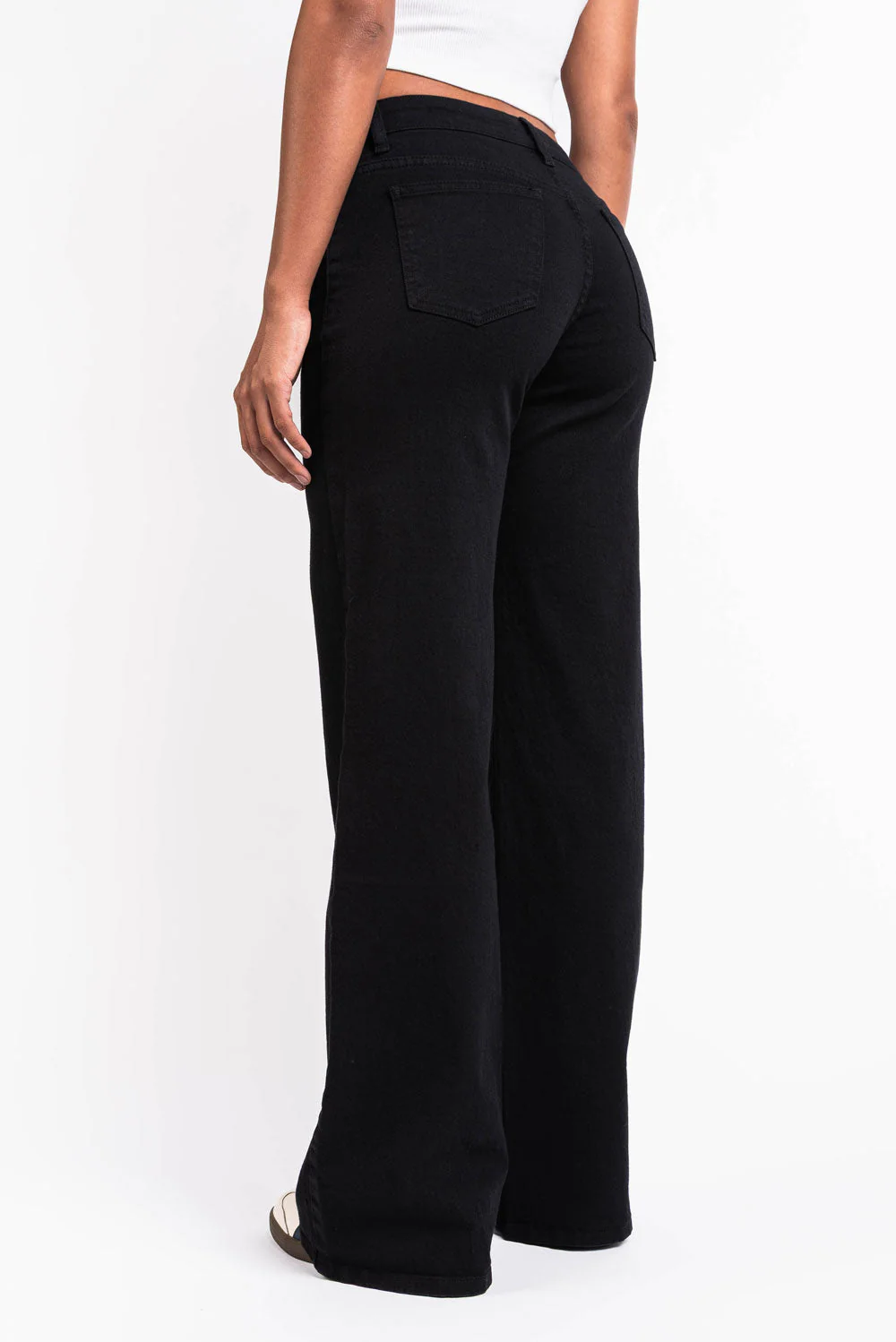Disa 01Low Vide Jeans - Black - Image 4