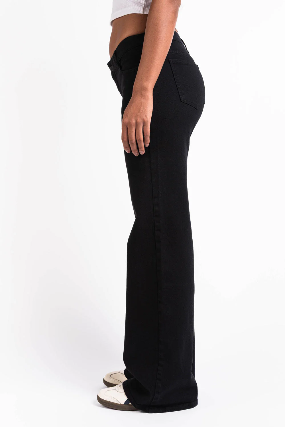 Disa 01Low Vide Jeans - Black - Image 5