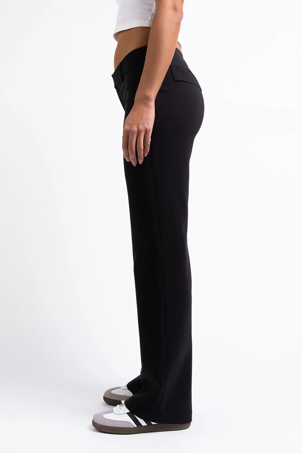 Drew 01Low Rette Dressbukser - Black - Image 5
