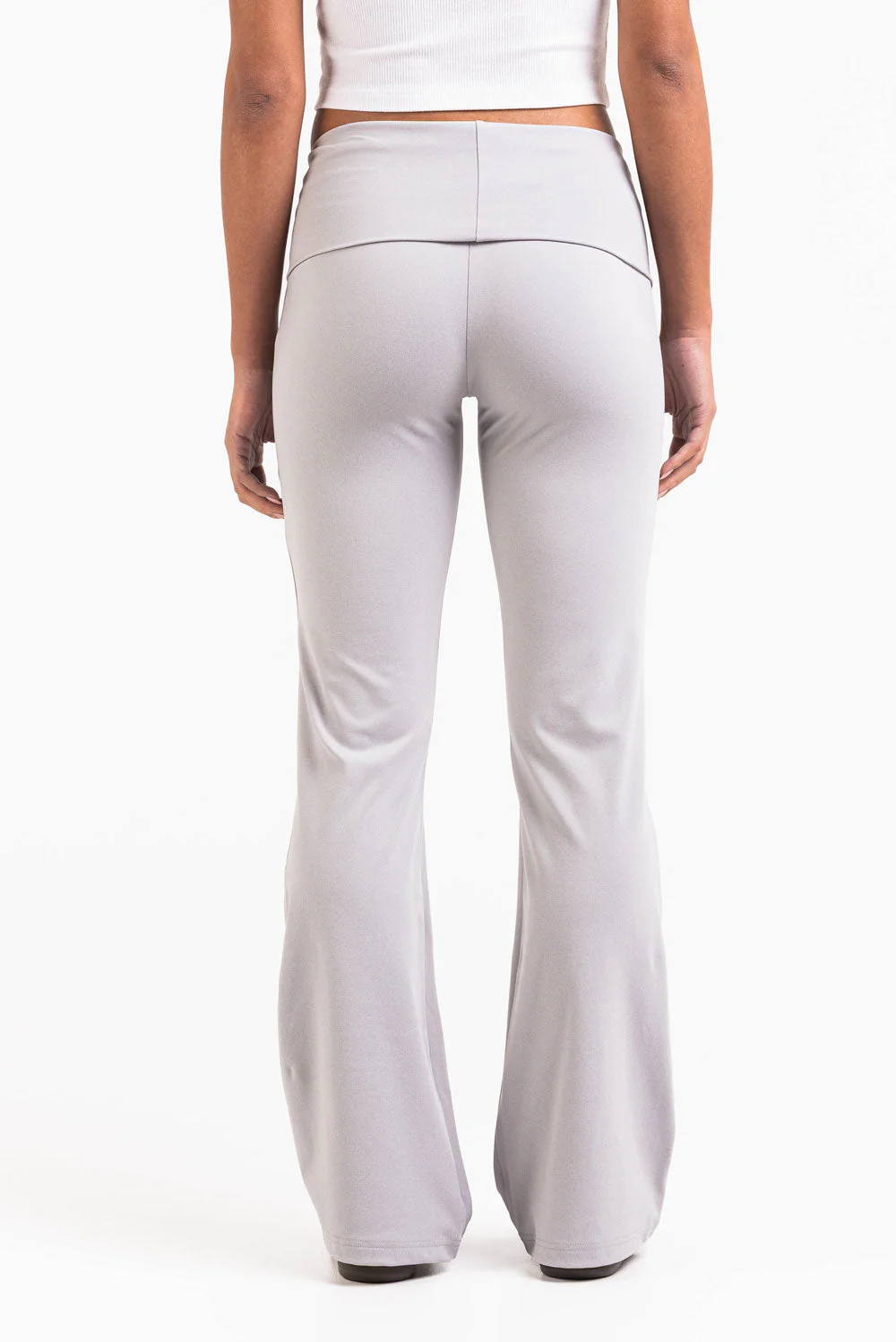 Geri 01High ActiveFlex Bootcut Bukser - Light Grey - Image 6