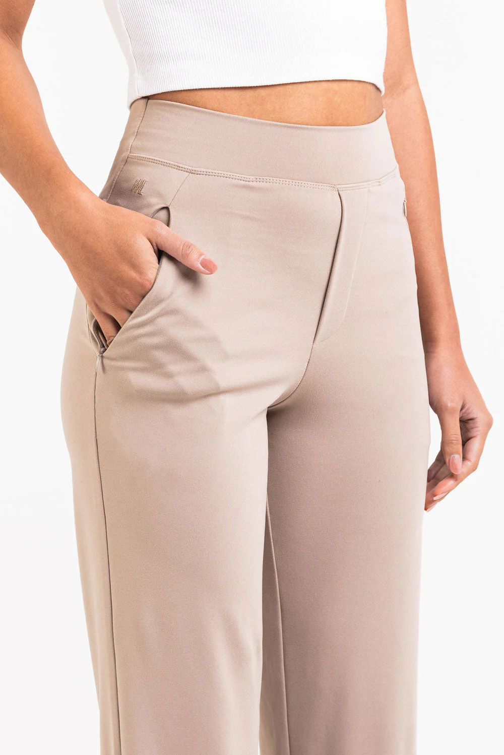 Holly 01High ActiveFlex Rette Bukser - Beige - Image 6