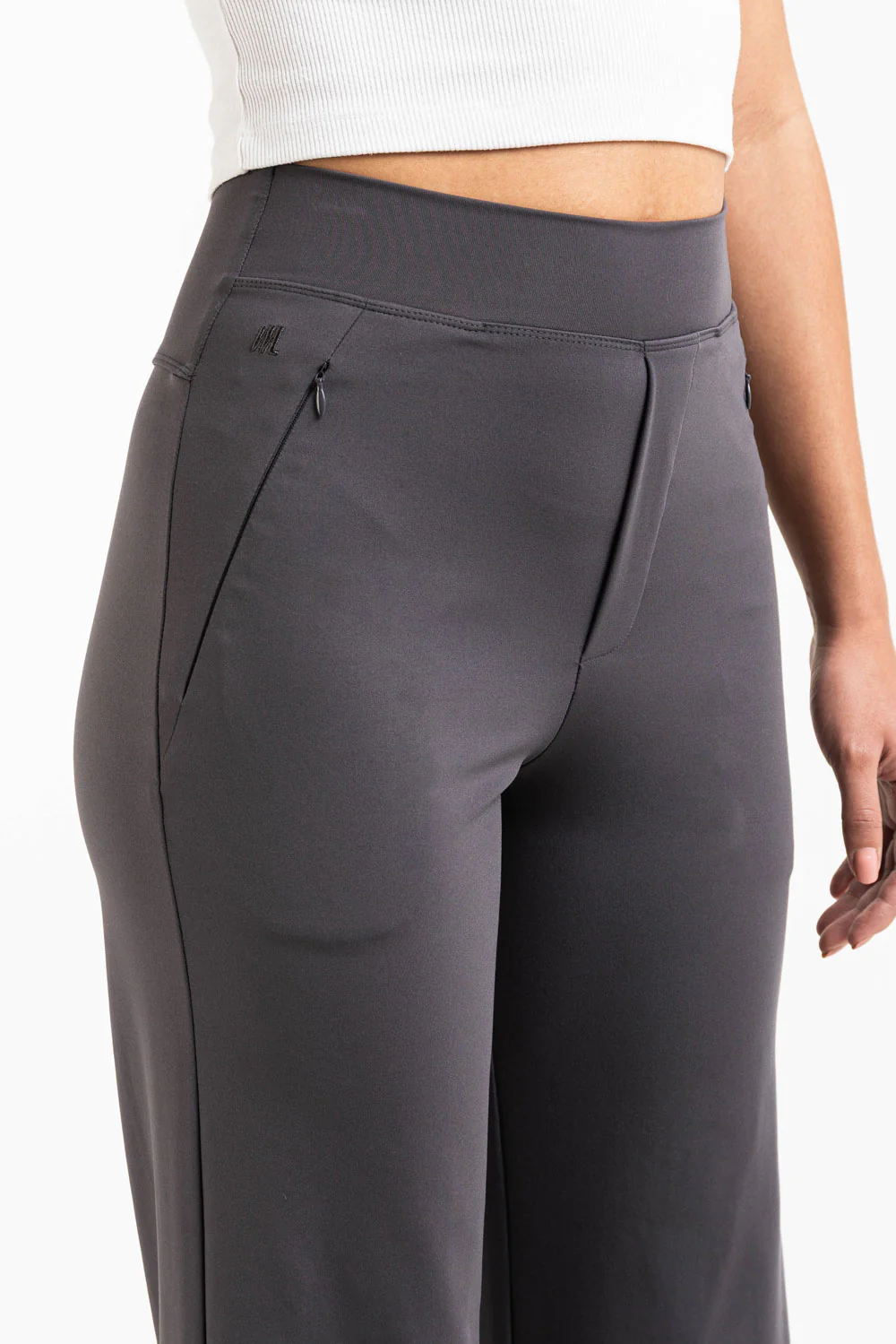 Holly 01High ActiveFlex Rette Bukser - Dark Grey - Image 5