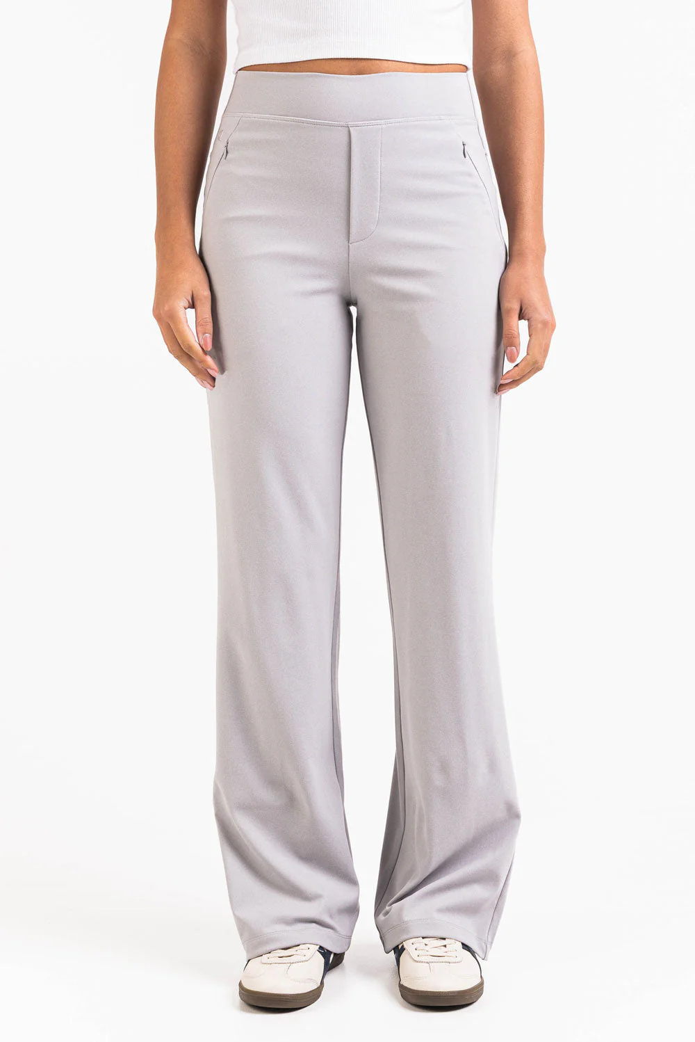 Holly 01High ActiveFlex Rette Bukser - Light Grey