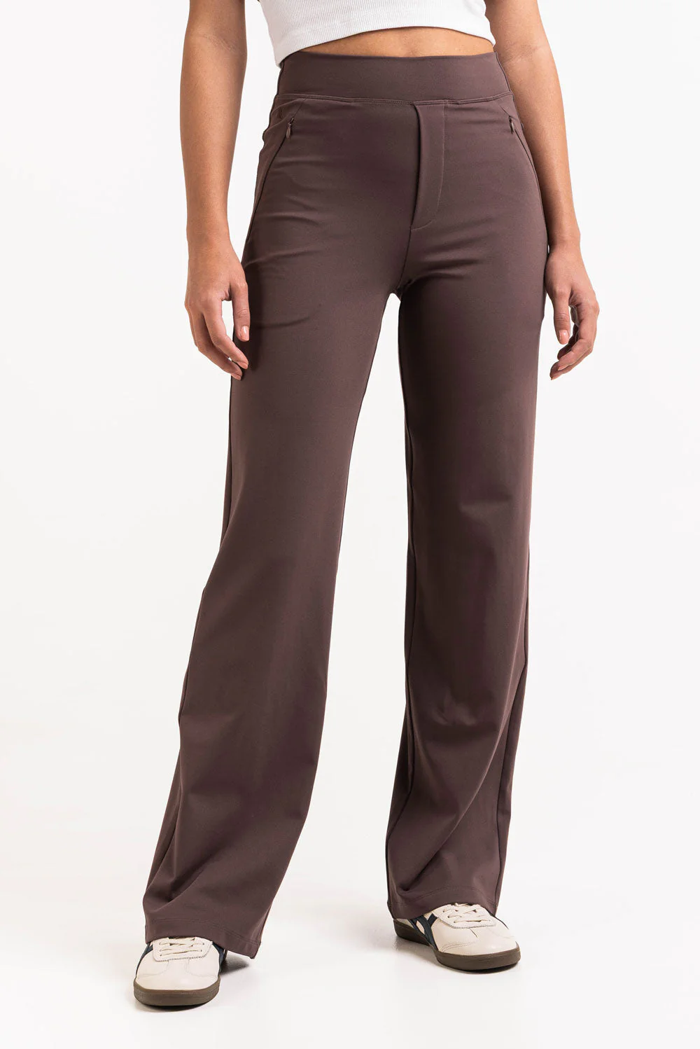 Holly 01High ActiveFlex Rette Bukser - Mocca