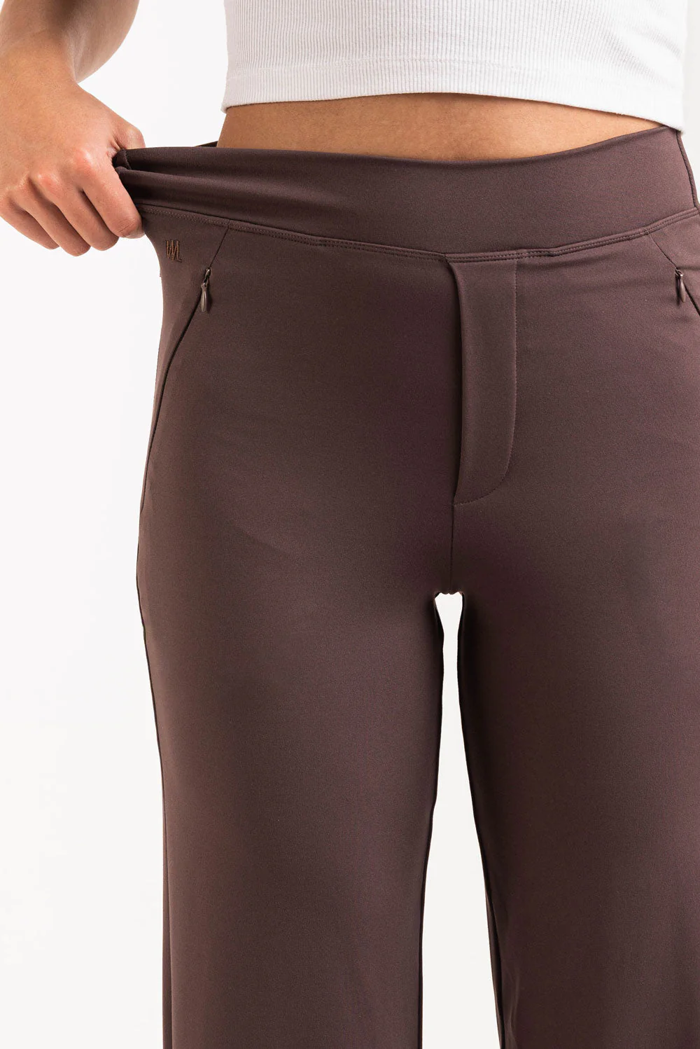 Holly 01High ActiveFlex Rette Bukser - Mocca - Image 3
