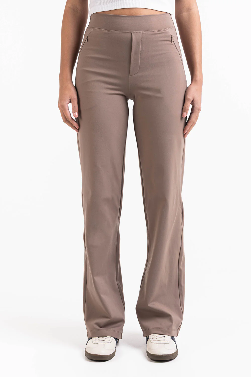 Holly 01High ActiveFlex Rette Bukser - Taupe - Image 5