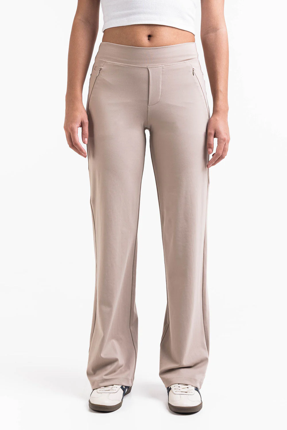 Holly 01Mid ActiveFlex Rette Bukser - Beige - Image 4