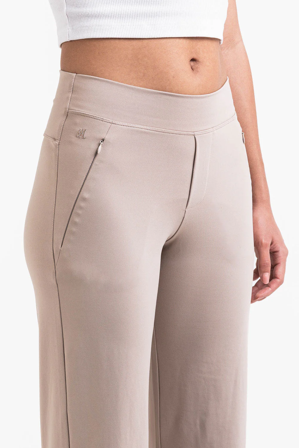 Holly 01Mid ActiveFlex Rette Bukser - Beige - Image 5