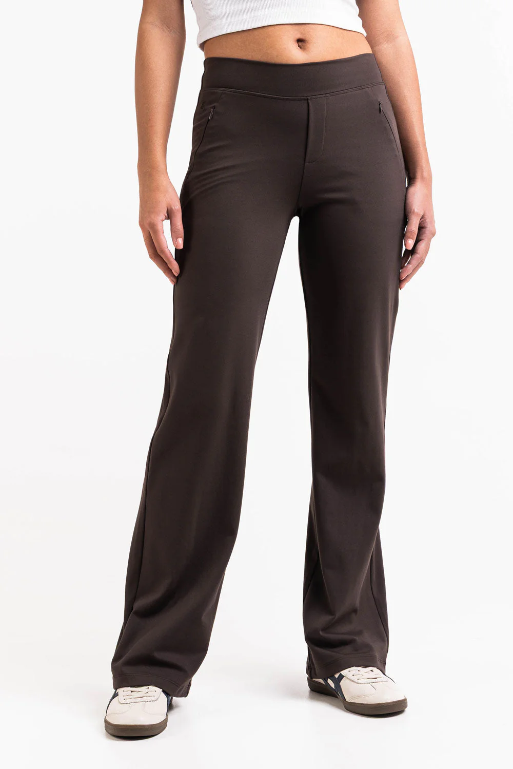 Holly 01Mid ActiveFlex Rette Bukser - Brown