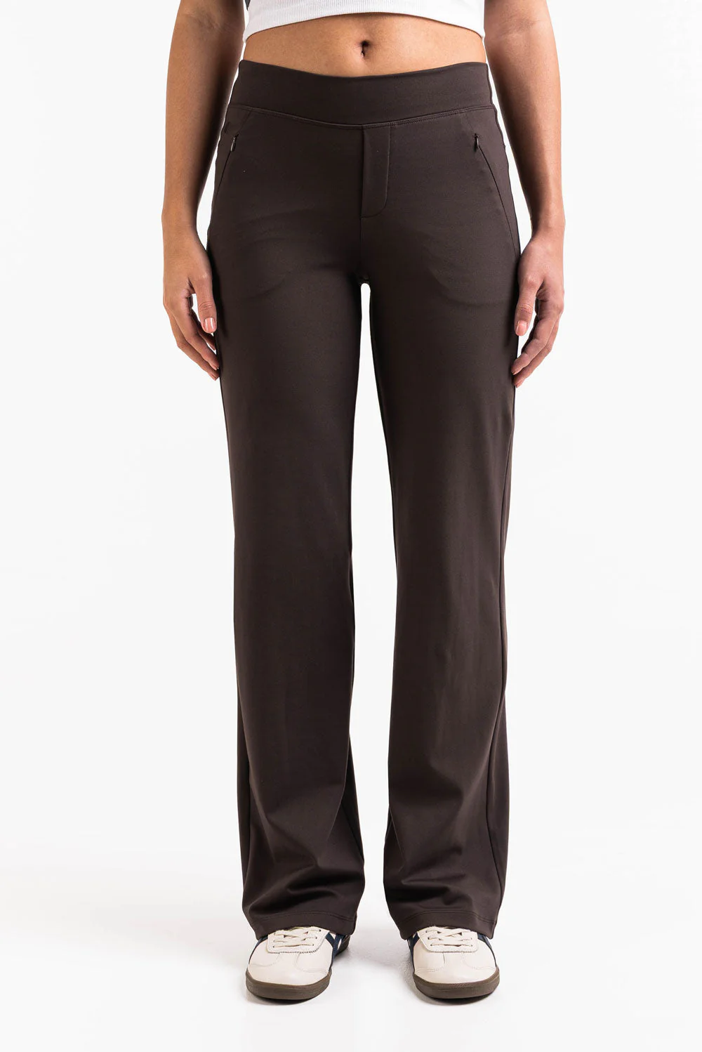 Holly 01Mid ActiveFlex Rette Bukser - Brown - Image 4