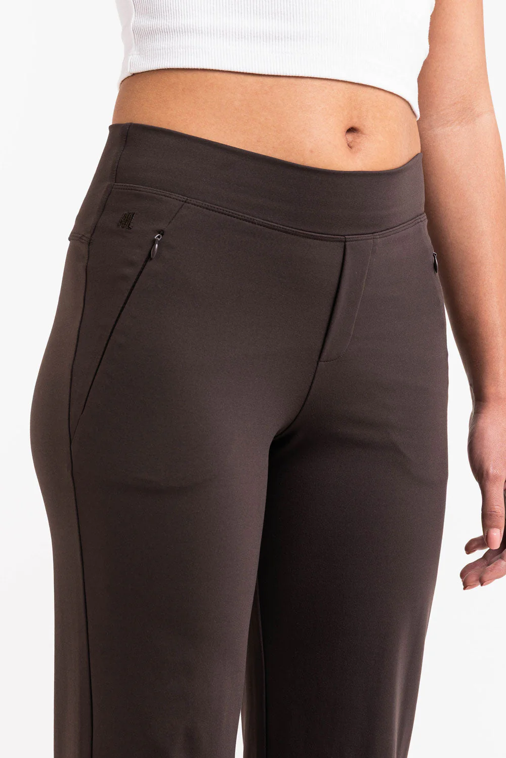 Holly 01Mid ActiveFlex Rette Bukser - Brown - Image 5