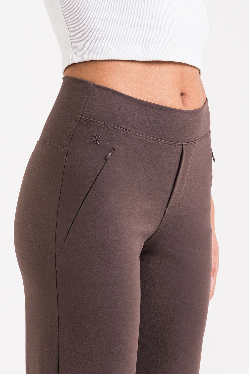Holly 01Mid ActiveFlex Rette Bukser - Mocca - Image 6