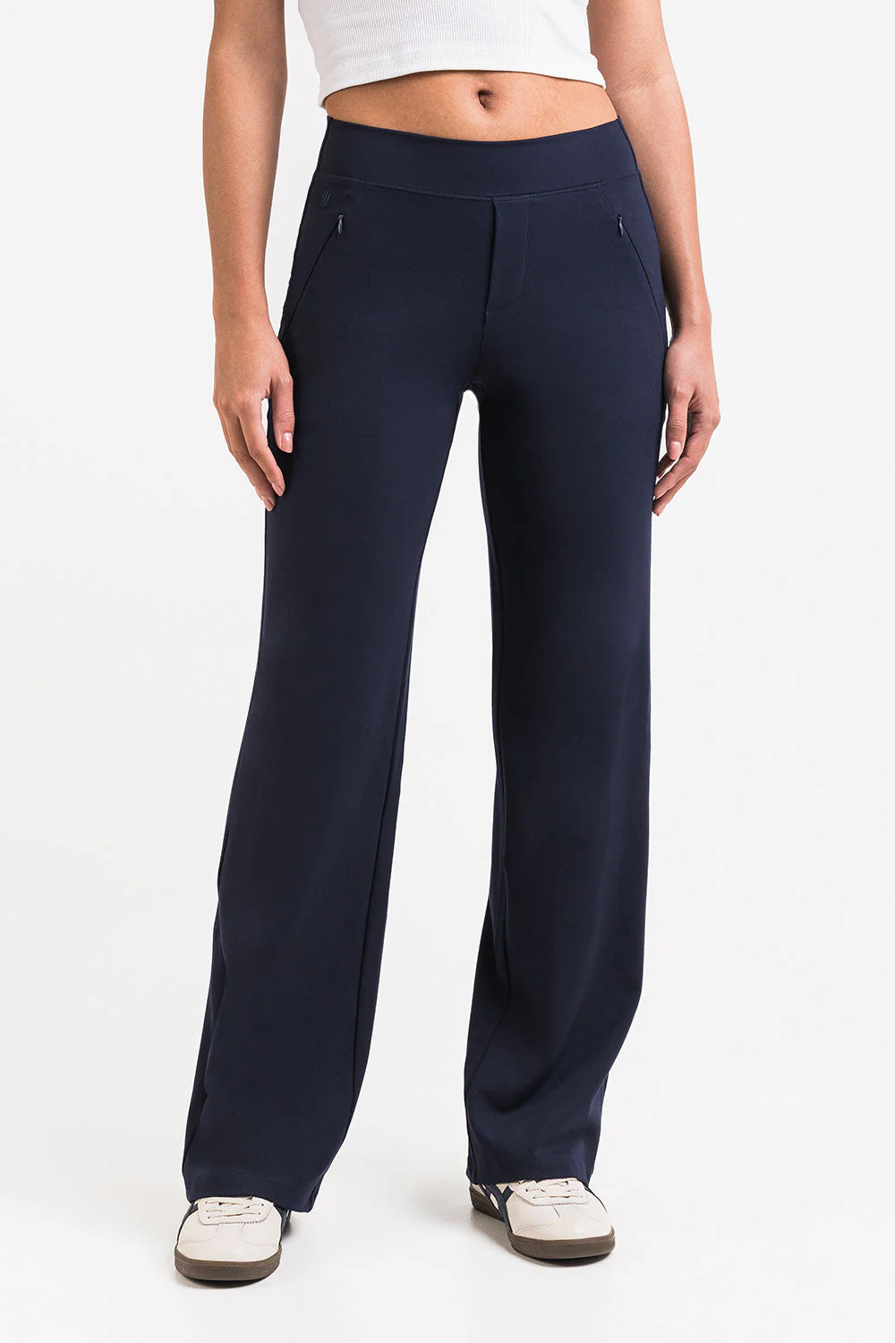Holly 01Mid ActiveFlex Rette Bukser - Navy - Image 4