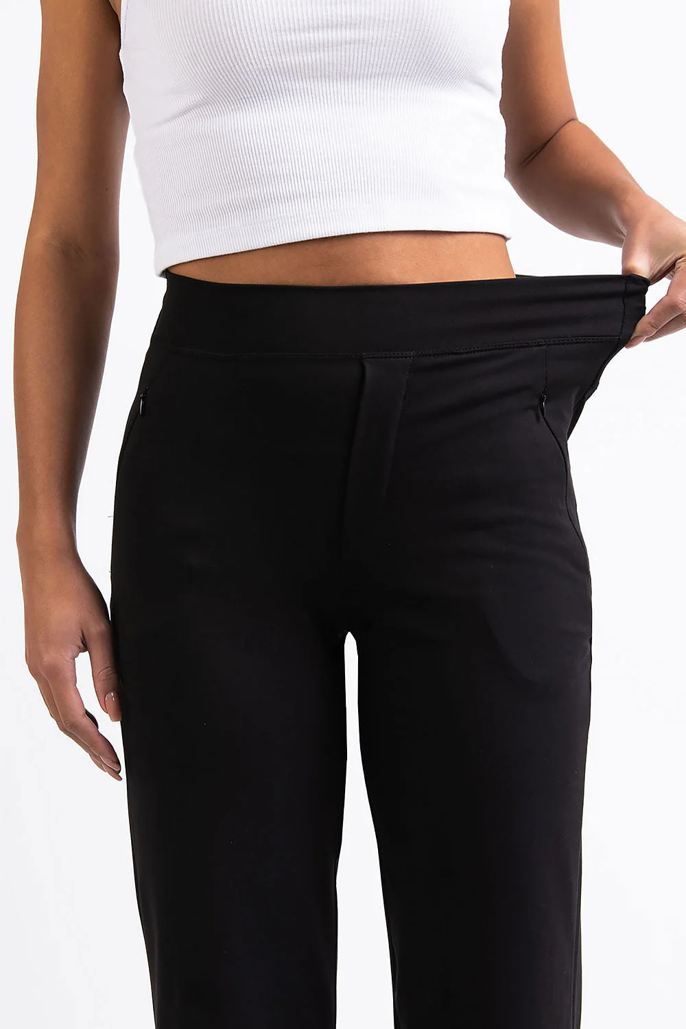 Holly 03High ActiveFlex Rette Bukser - Black - Image 3