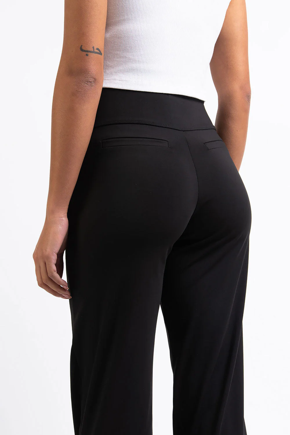 Holly 03High ActiveFlex Rette Bukser - Black - Image 4