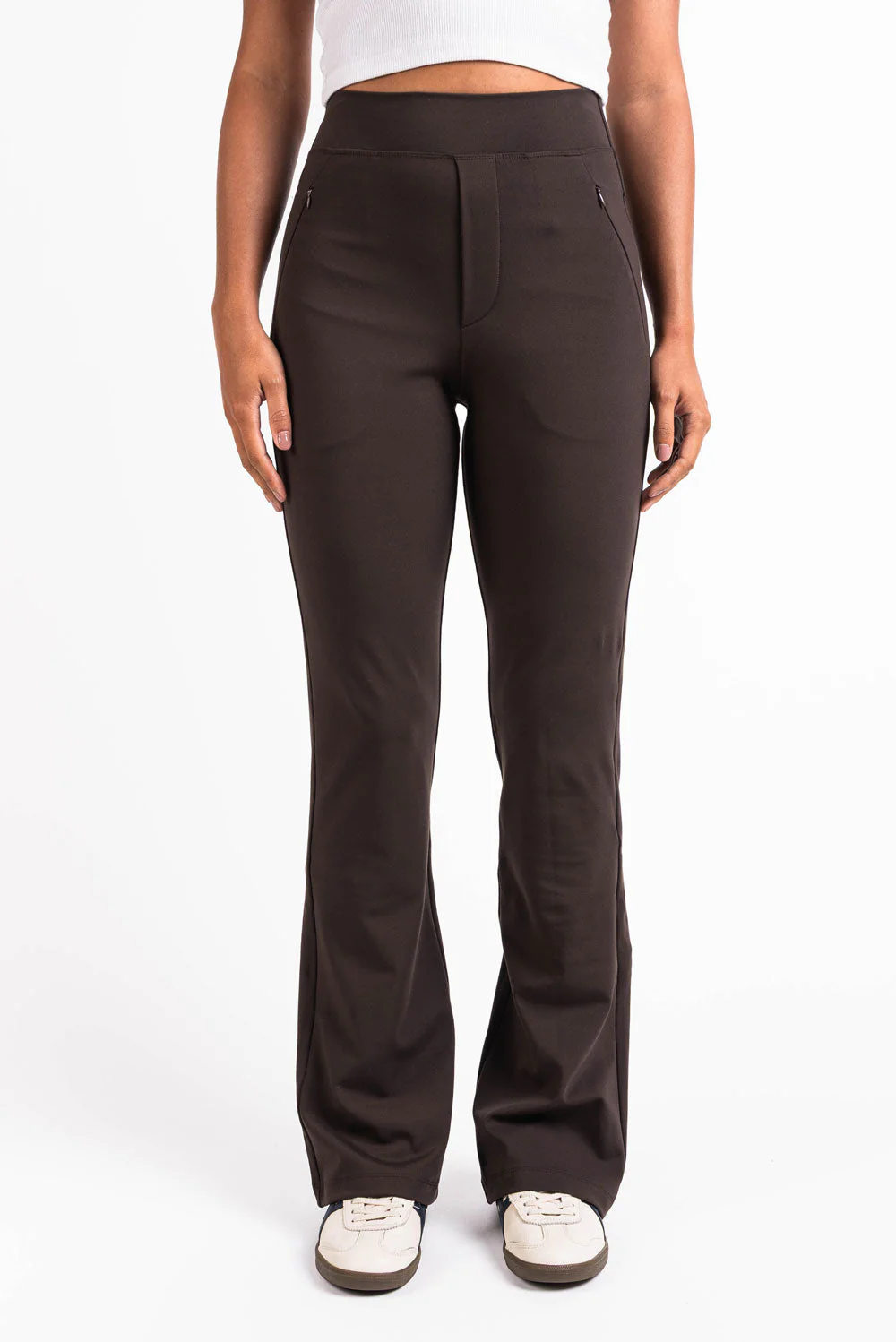 Holly 04High ActiveFlex Bootcut Bukser - Brown