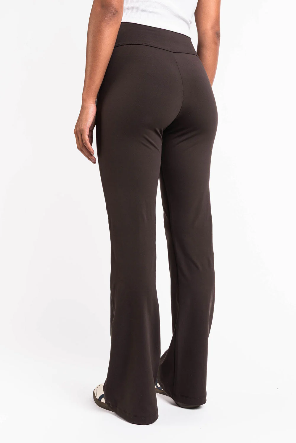 Holly 04High ActiveFlex Bootcut Bukser - Brown - Image 2