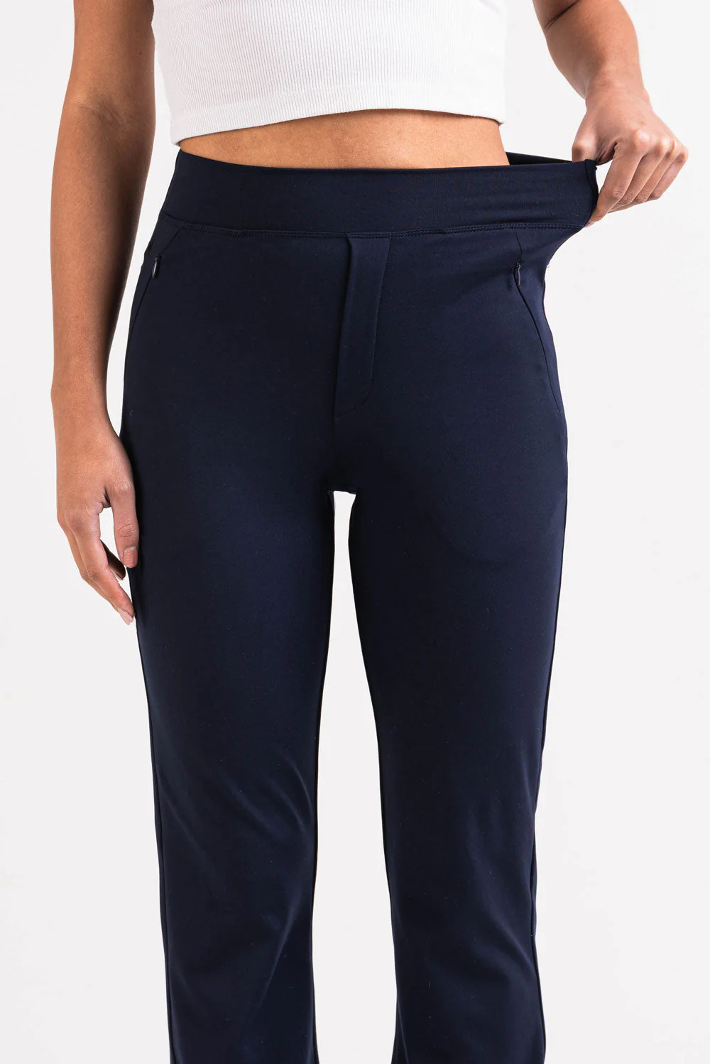 Holly 04High ActiveFlex Bootcut Bukser - Navy - Image 4