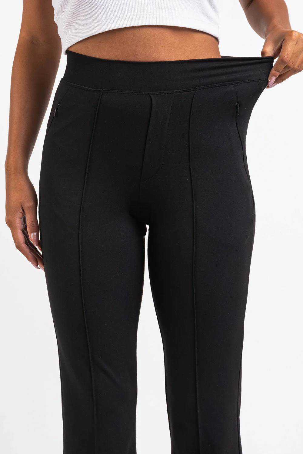 Holly 05High ActiveFlex Bootcut Bukser - Black - Image 3