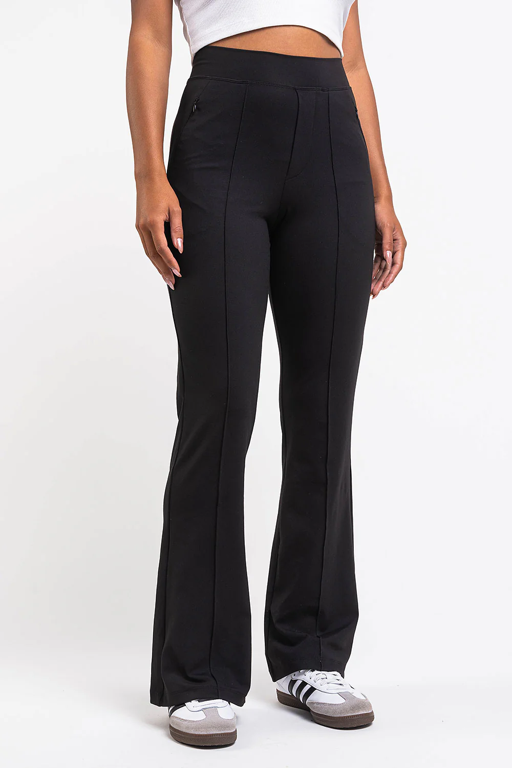 Holly 05High ActiveFlex Bootcut Bukser - Black - Image 4