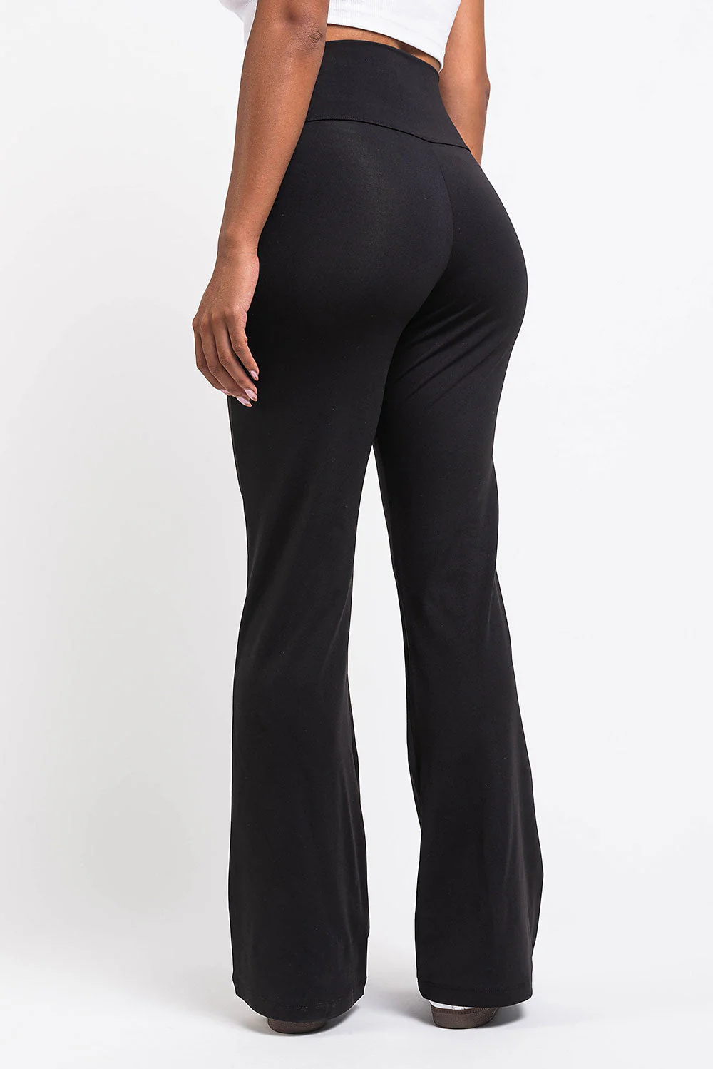 Holly 06High ActiveFlex Warm Bootcut Bukser - Black - Image 4