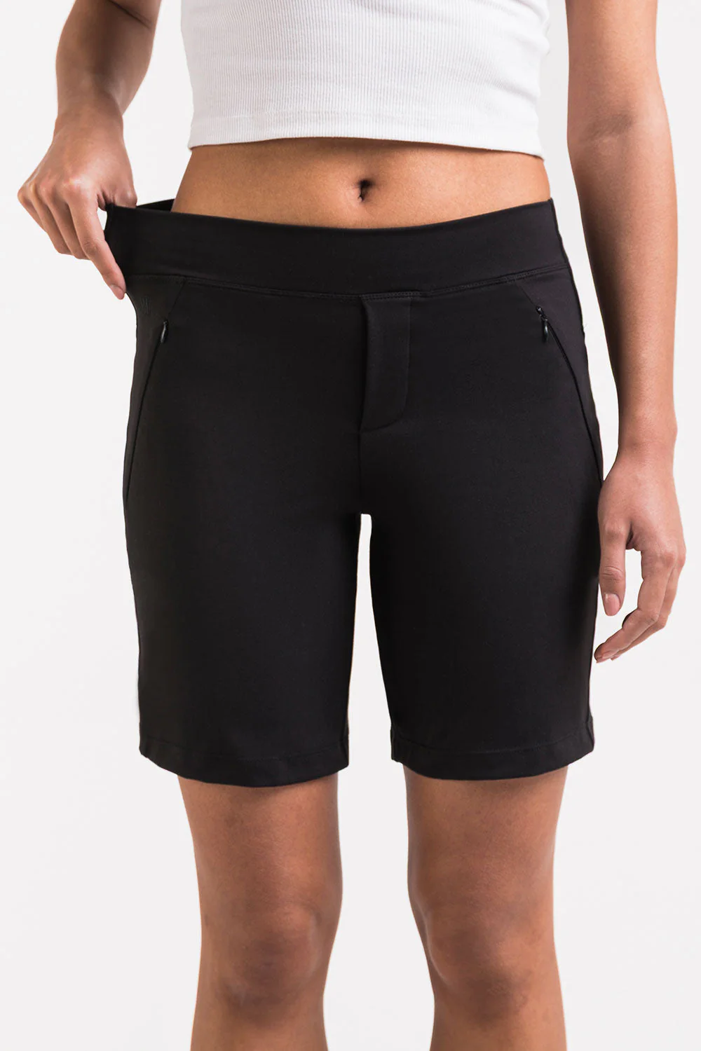 Holly 09Mid 20cm ActiveFlex Shorts - Black - Image 4