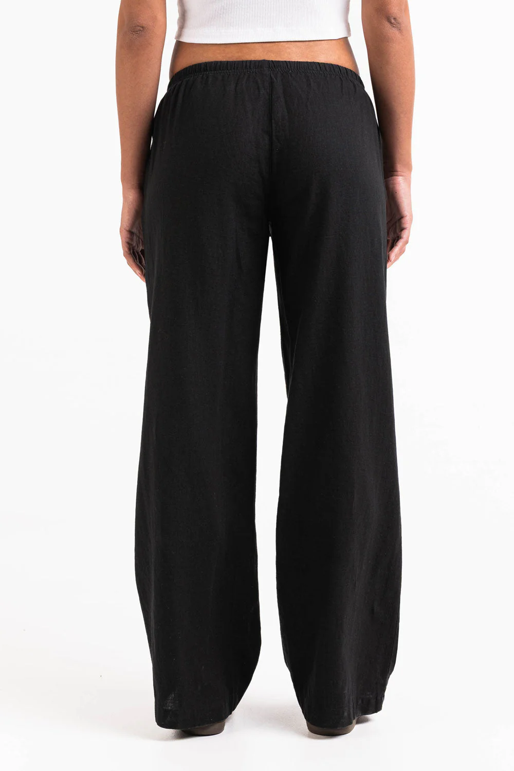 Mel 04Low Rette Linbukser - Black - Image 2