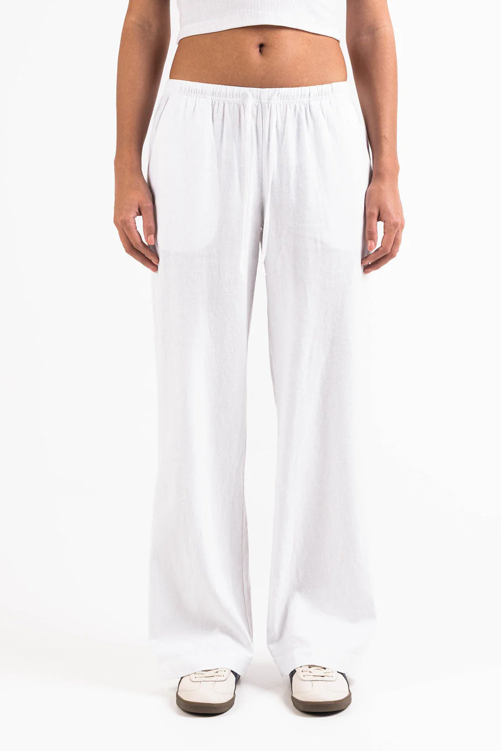 Mel 04Low Rette Linbukser - White