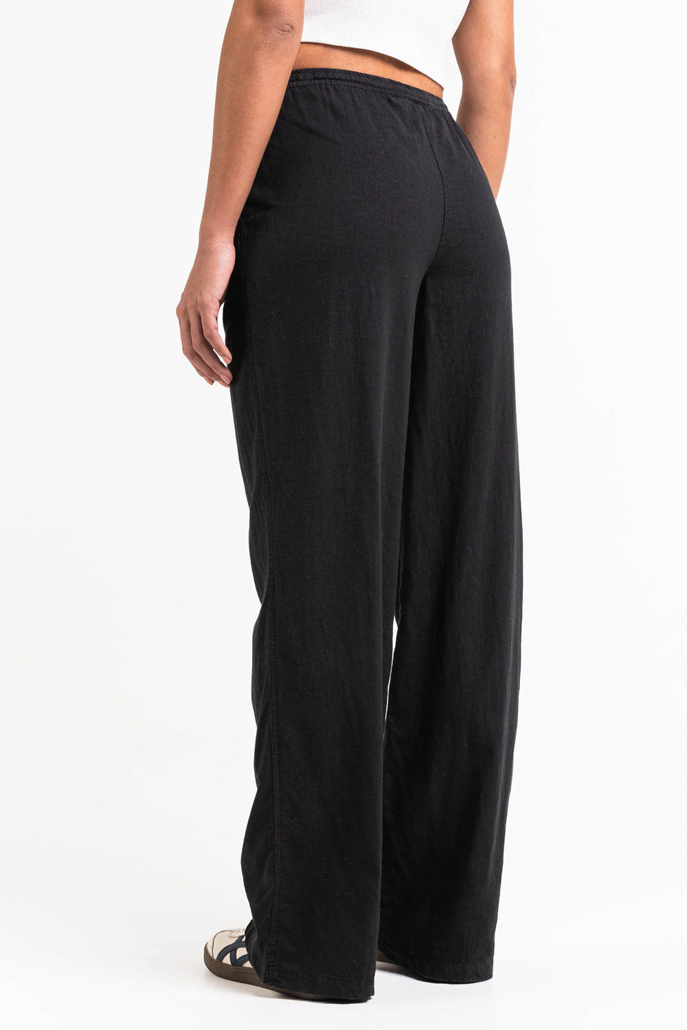 Mila 01Mid Rette Linbukser - Black - Image 2