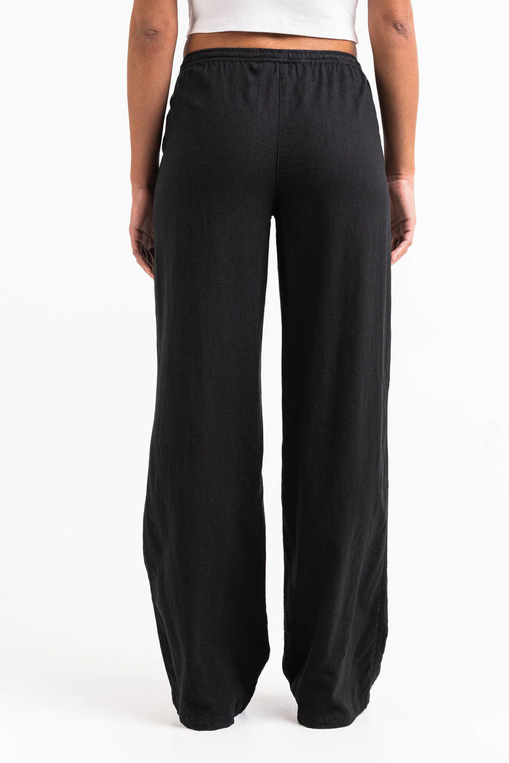 Mila 01Mid Rette Linbukser - Black - Image 6
