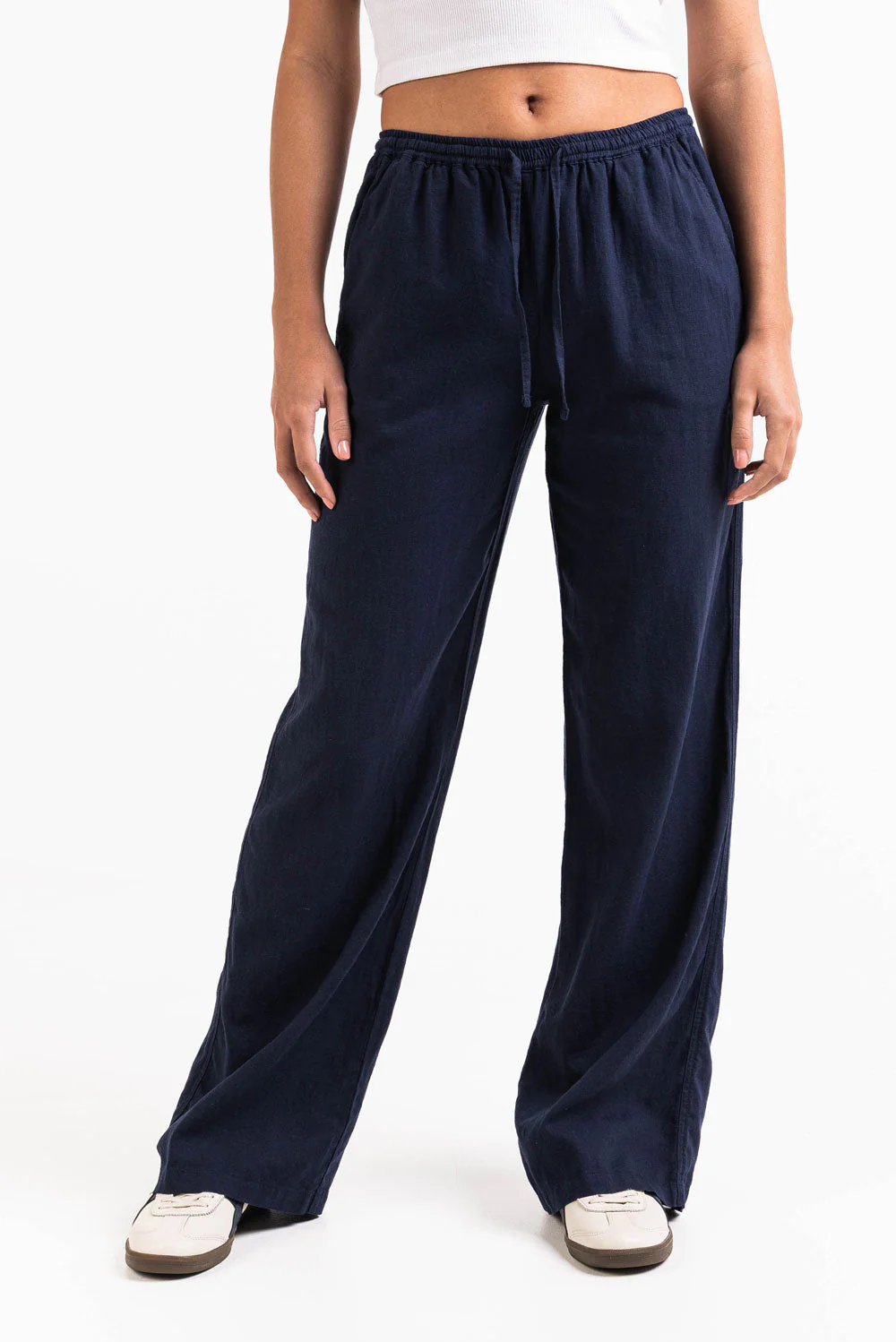 Mila 01Mid Rette Linbukser - Navy