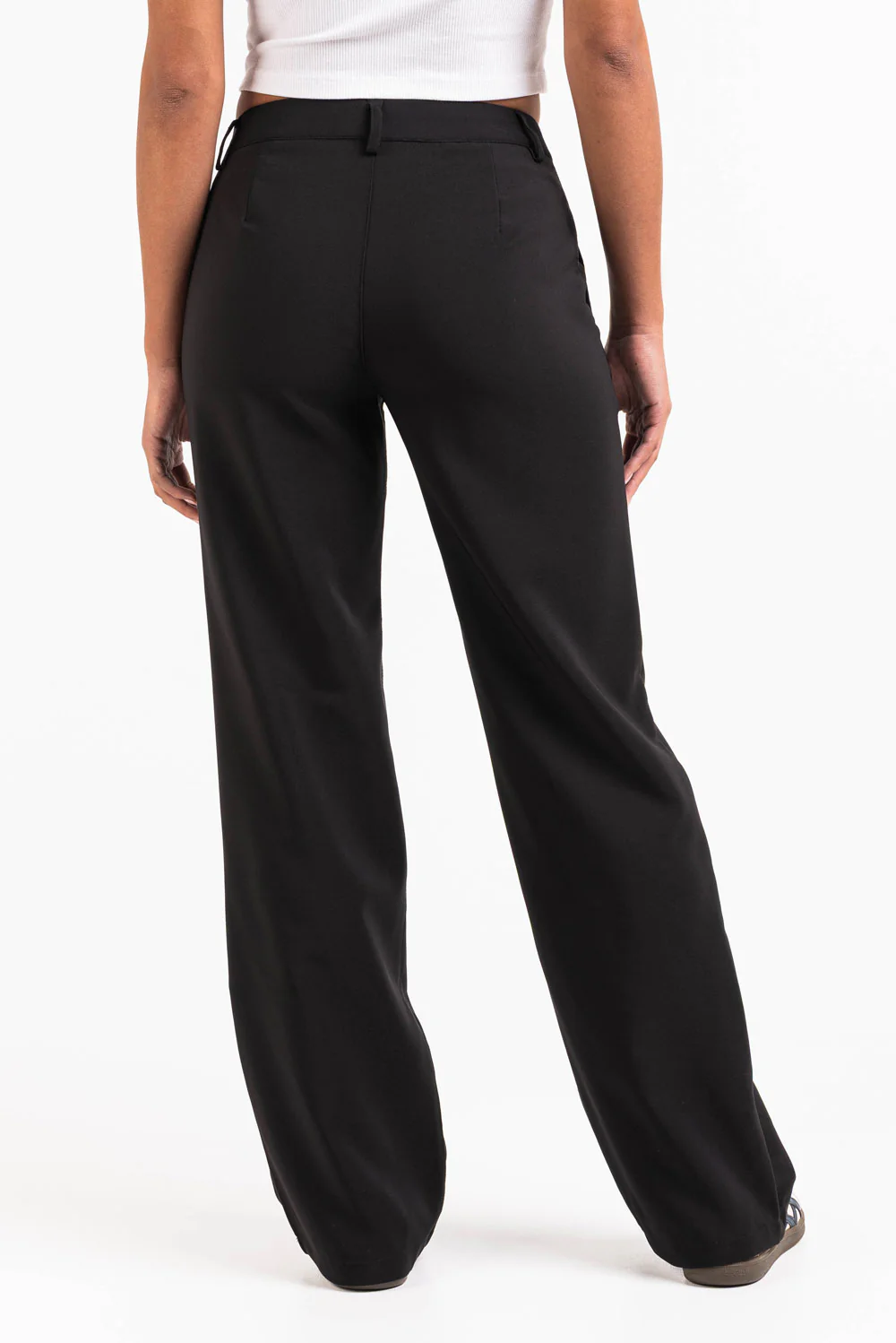 Nova 01Mid Rette Dressbukser - Black - Image 4