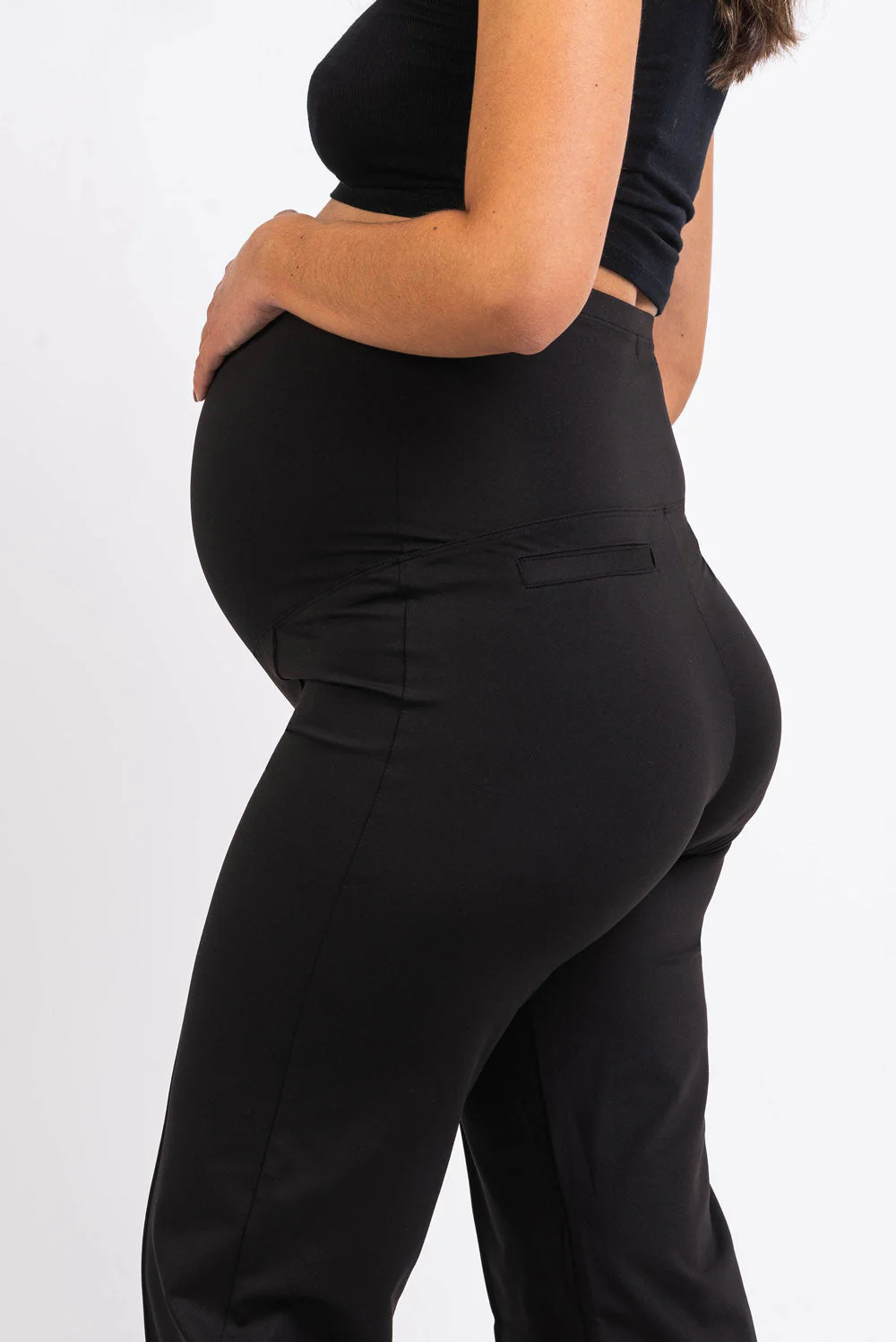 Pixie 01 ActiveFlex Rette Mammabukser - Black - Image 4