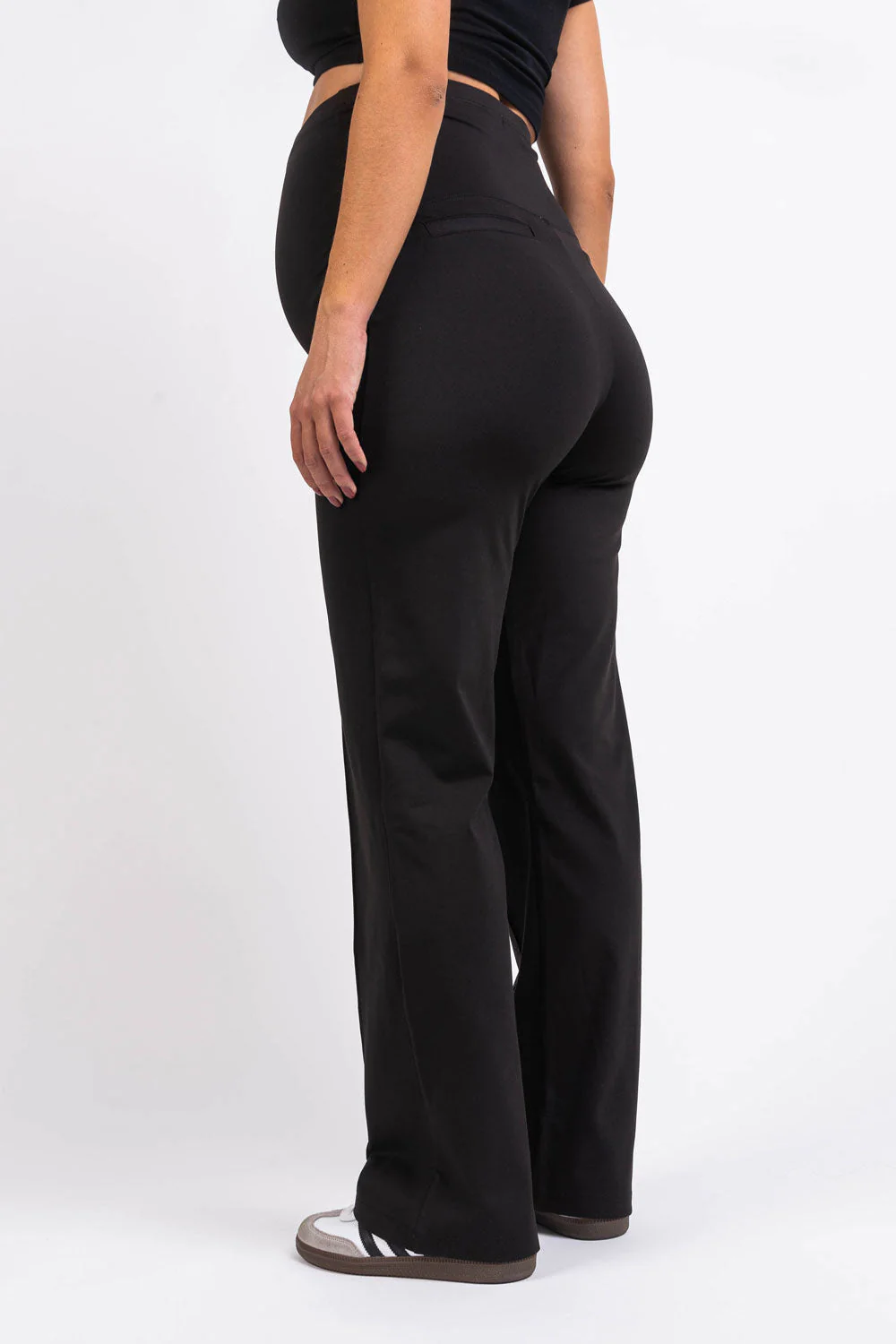 Pixie 02 ActiveFlex Rette Mammabukser - Black - Image 3