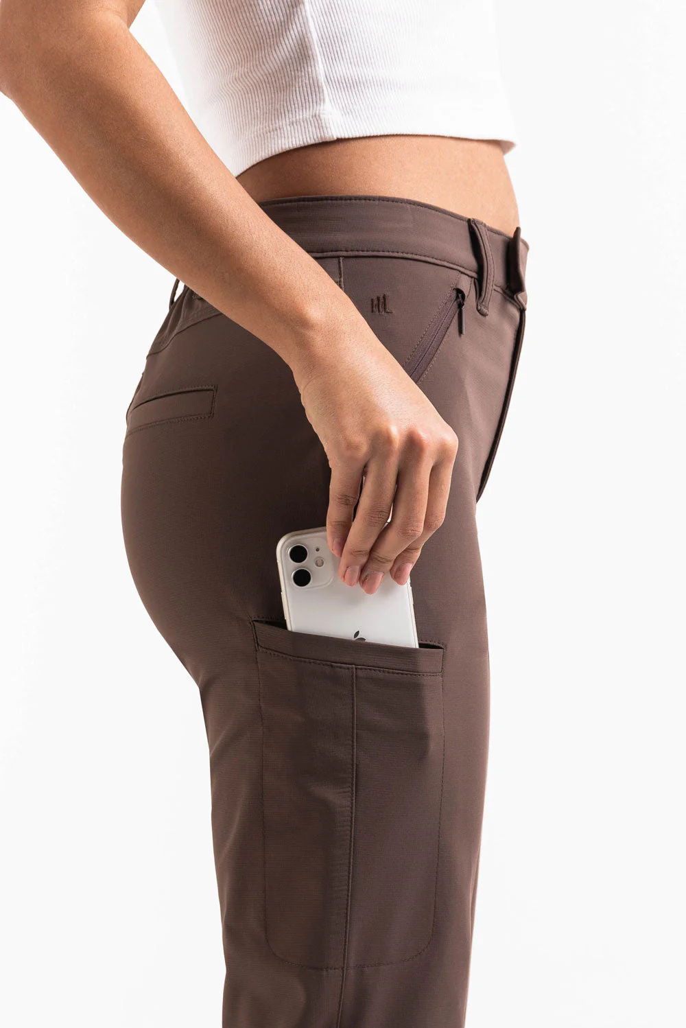Sierra 01Mid GoUrban Bootcut Bukser - Mocca - Image 3