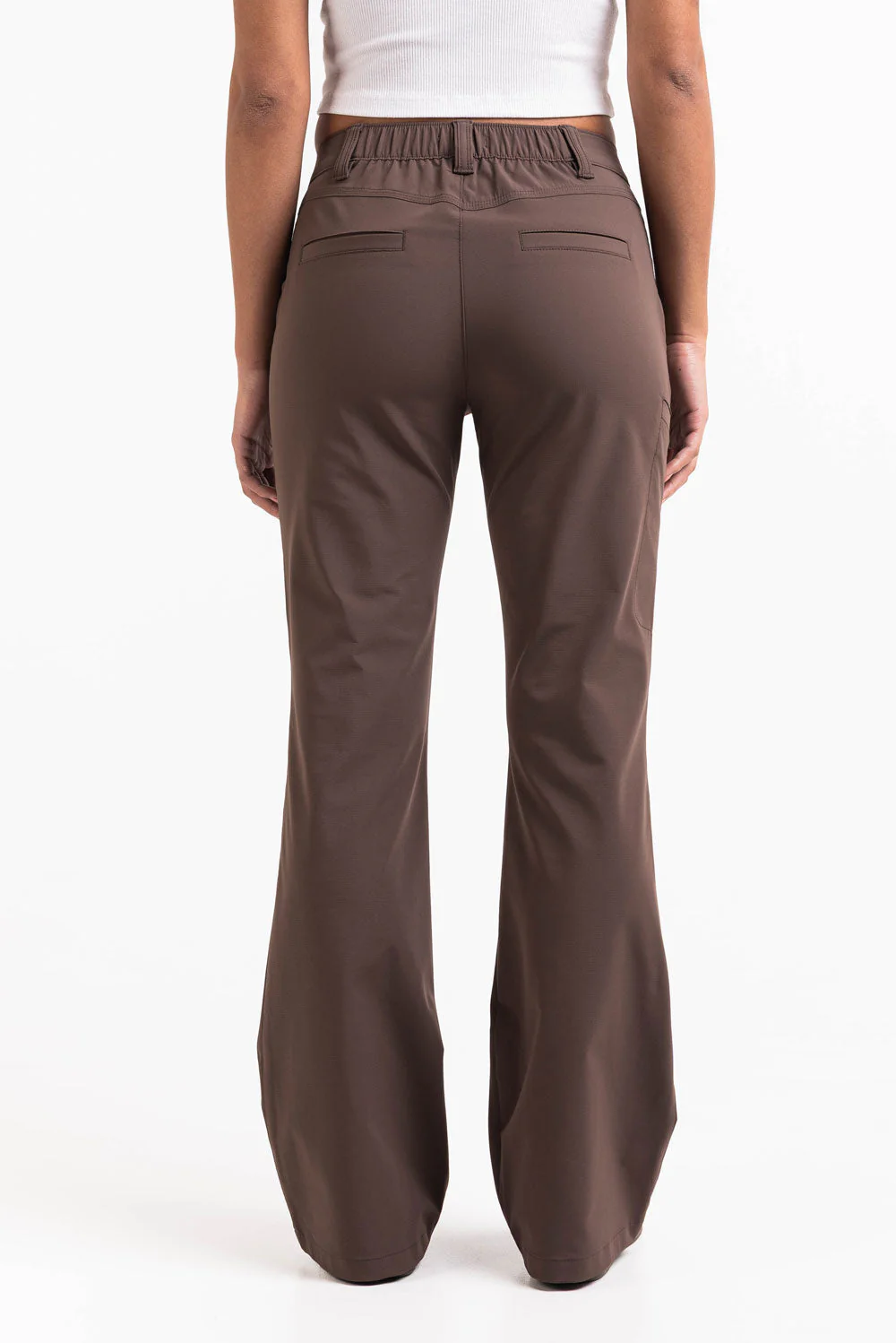 Sierra 01Mid GoUrban Bootcut Bukser - Mocca - Image 5