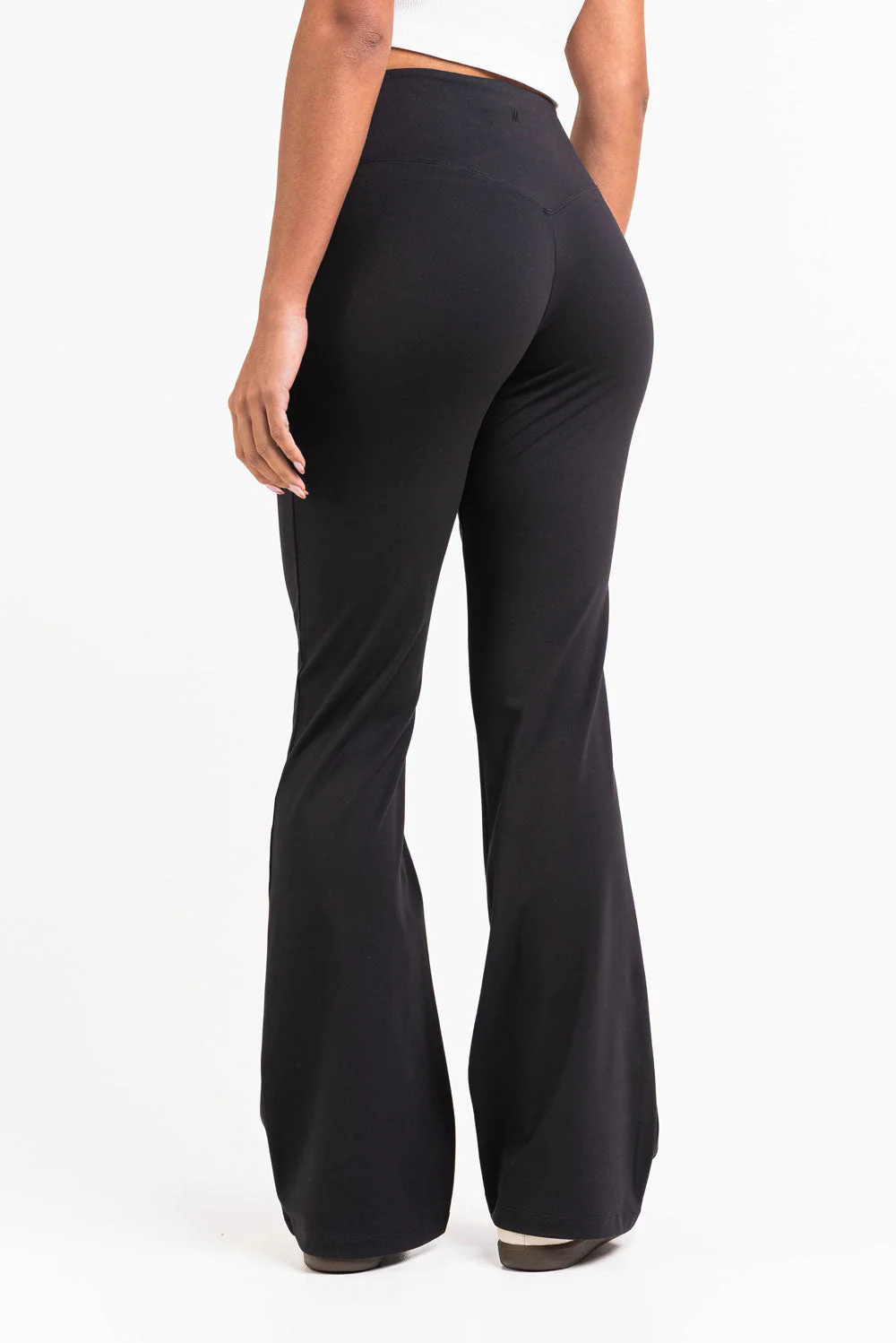 Siri 01Mid ActiveFlex Bootcut Bukser - Black - Image 3