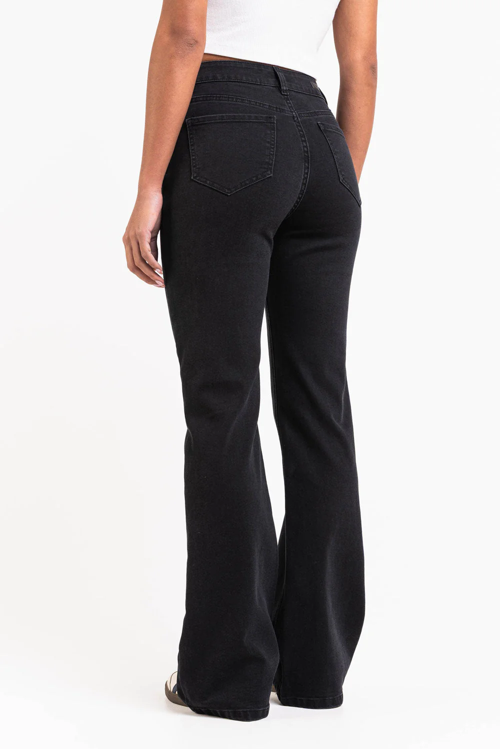 Taylor 02High Bootcut Jeans - Black - Image 5