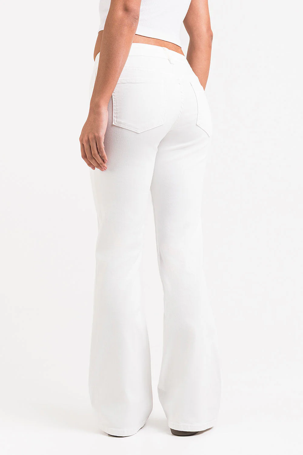 Taylor 02Low Bootcut Jeans - White - Image 2