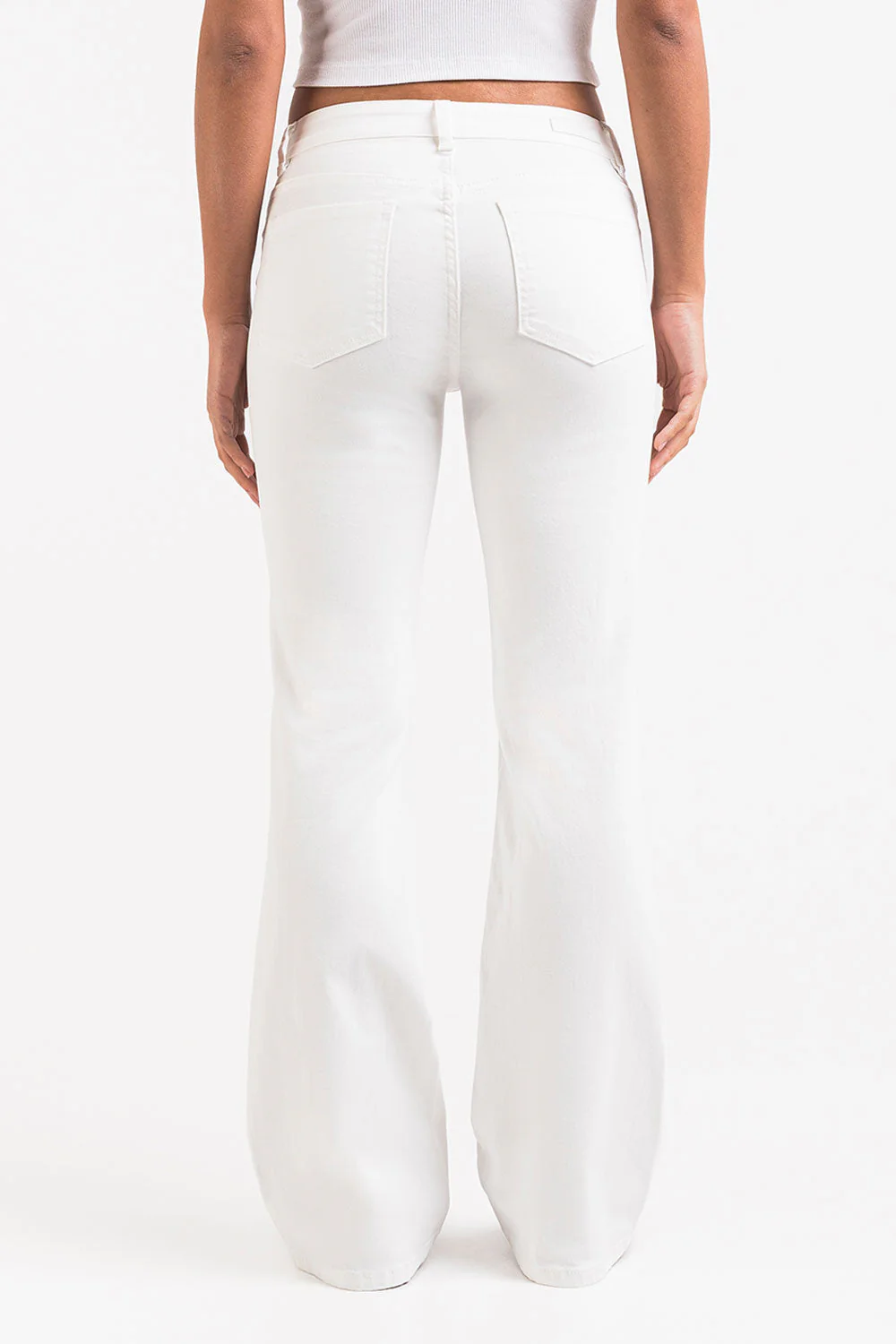 Taylor 02Low Bootcut Jeans - White - Image 6
