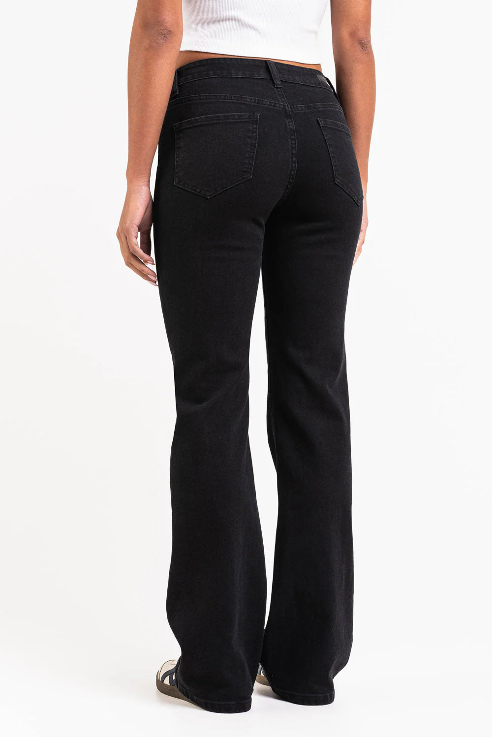 Taylor 02Mid Bootcut Jeans - Black - Image 5