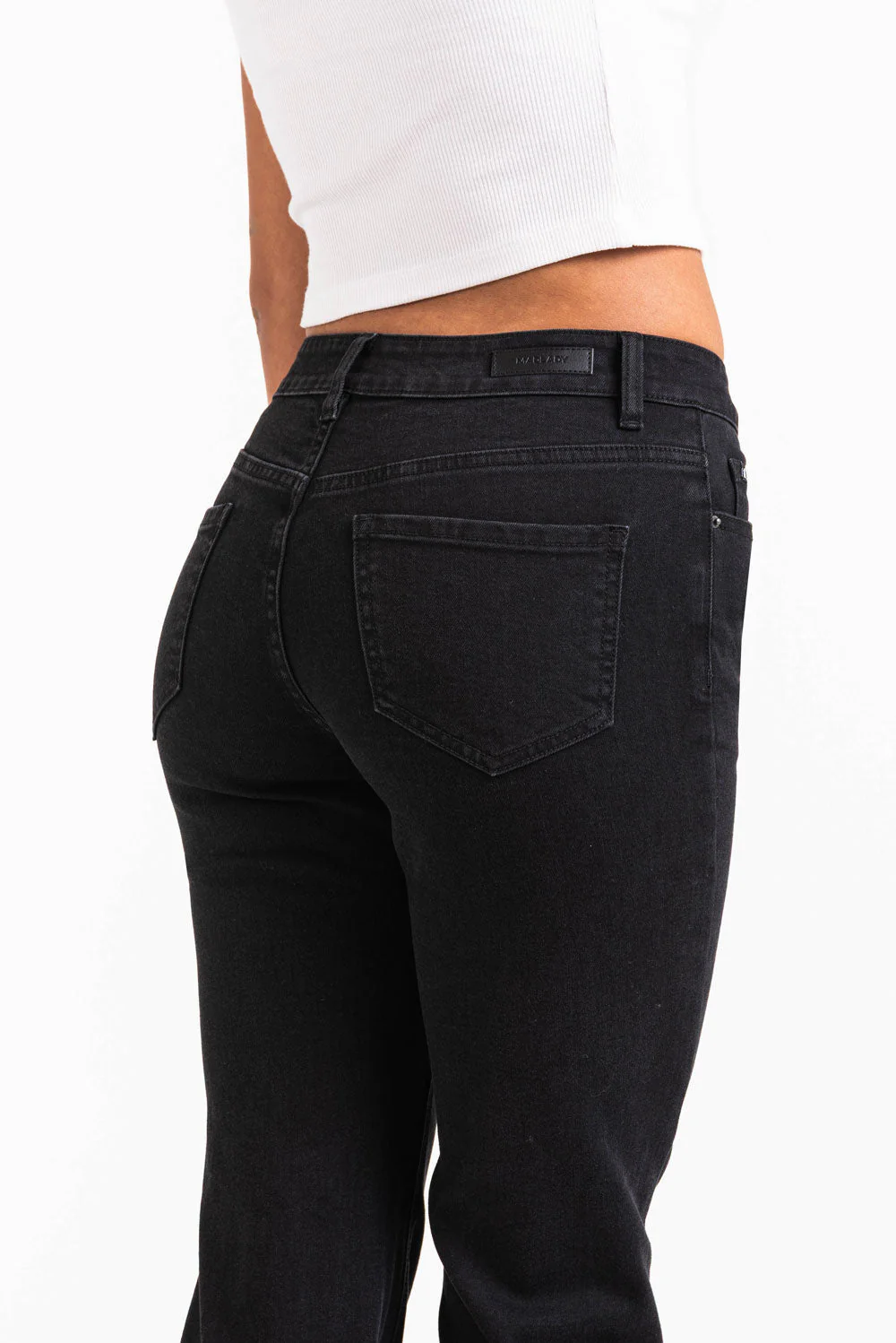 Taylor 02Mid Bootcut Jeans - Black - Image 6