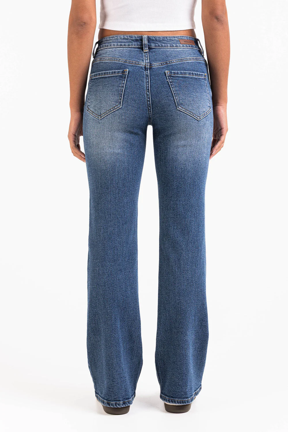 Taylor 02Mid Bootcut Jeans - Classic Blue - Image 5