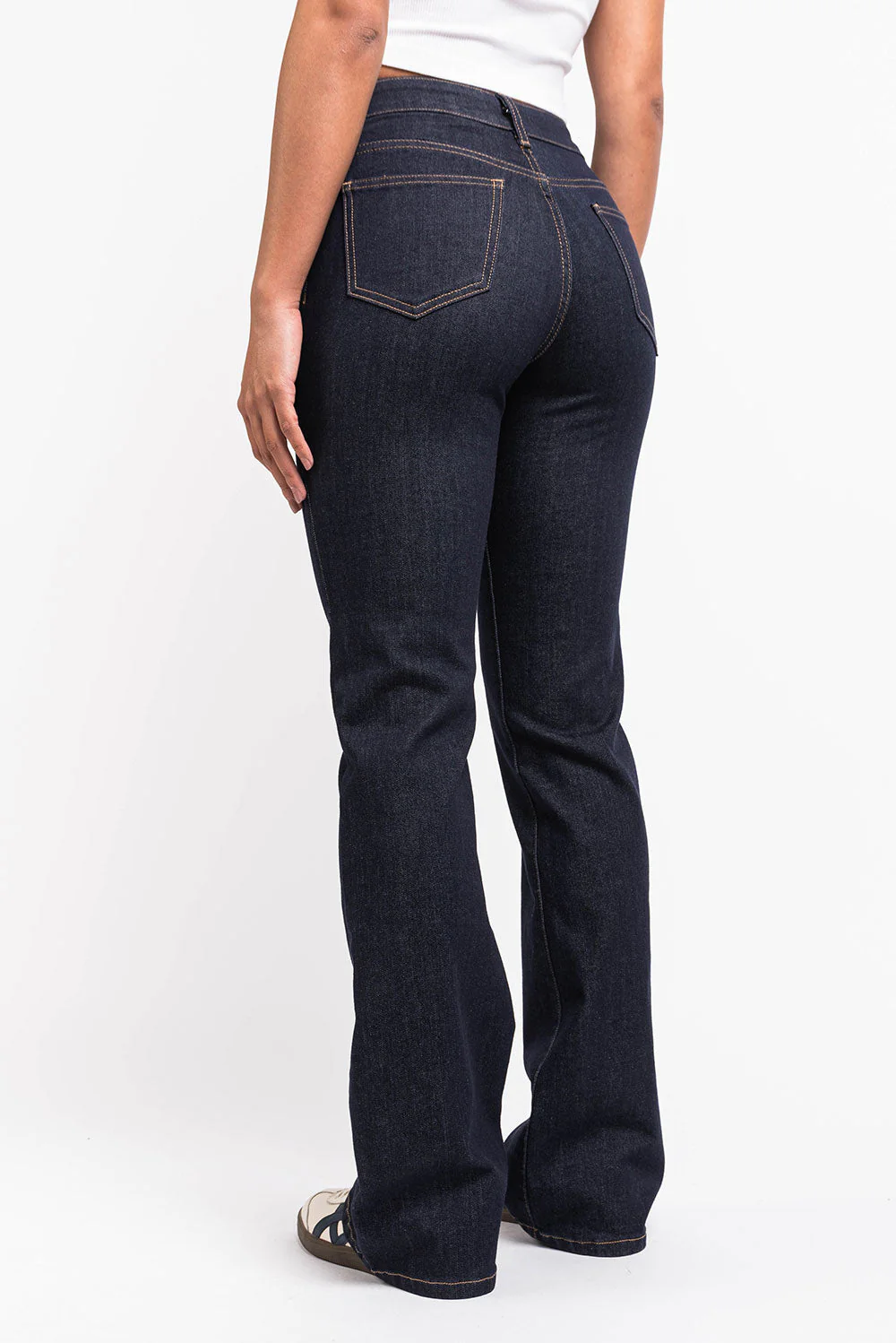 Taylor 02Mid Bootcut Jeans - Raw Denim - Image 2